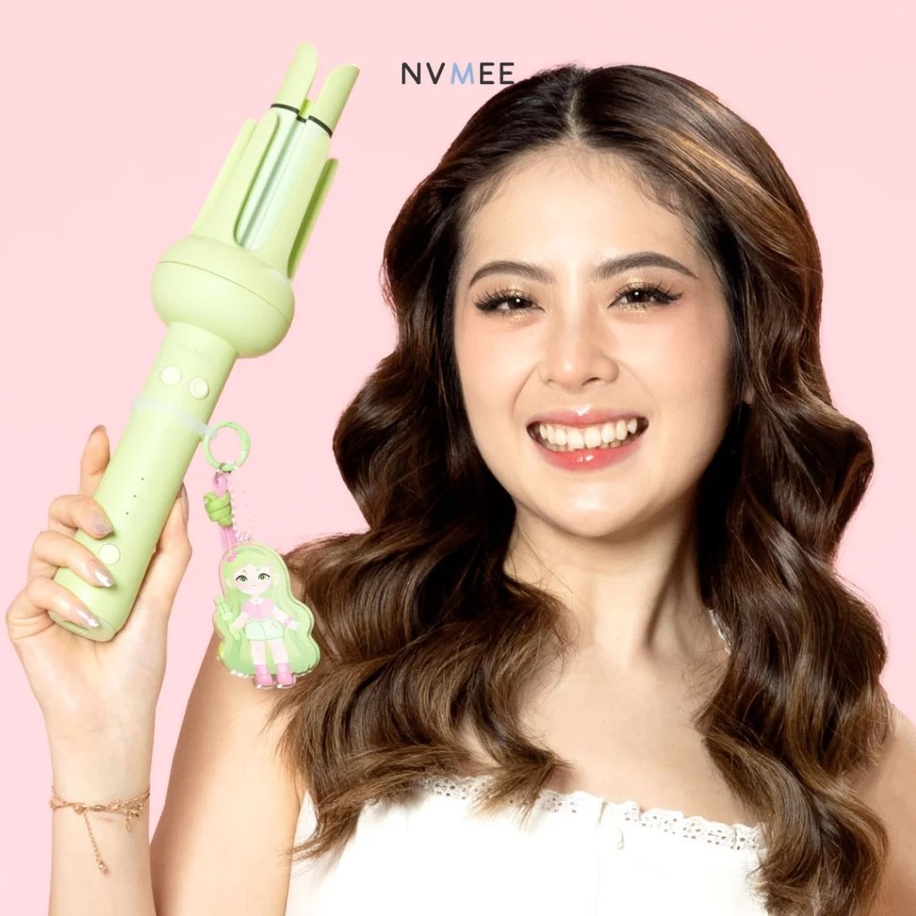 NVMEE TAURUS Hair Stylers 2.0 - PINK (Catokan Penataan Rambut Keriting)