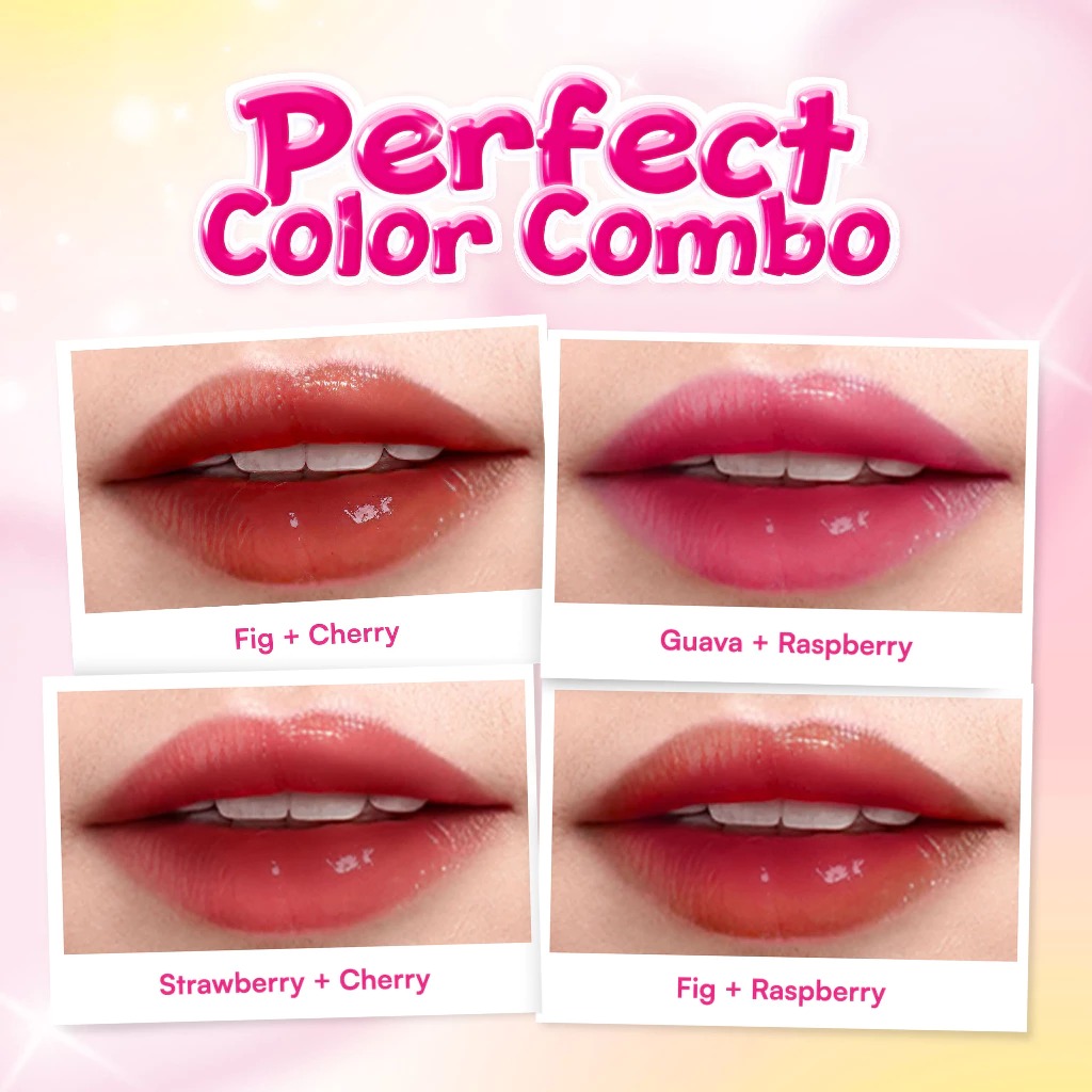 Glowsophy Color Crush Juicy Tinted Lip Balm 2gr - Guava Juice