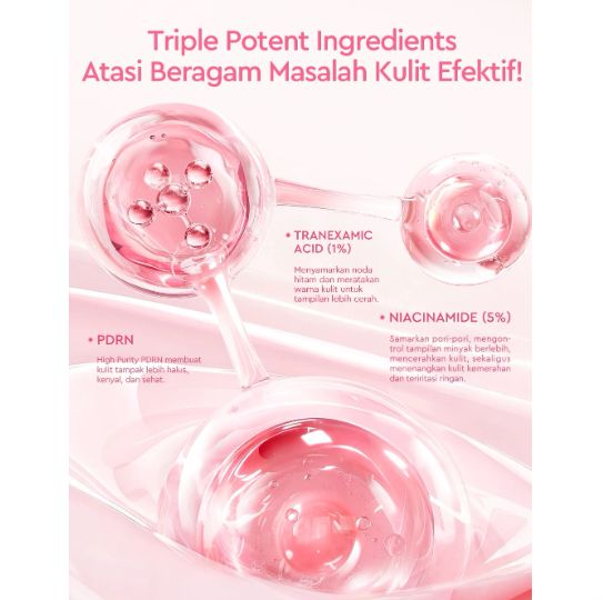 Glad 2 Glow Moisturizer - PDRN 5% Niacinamide 1% TXA Brightening 30gr