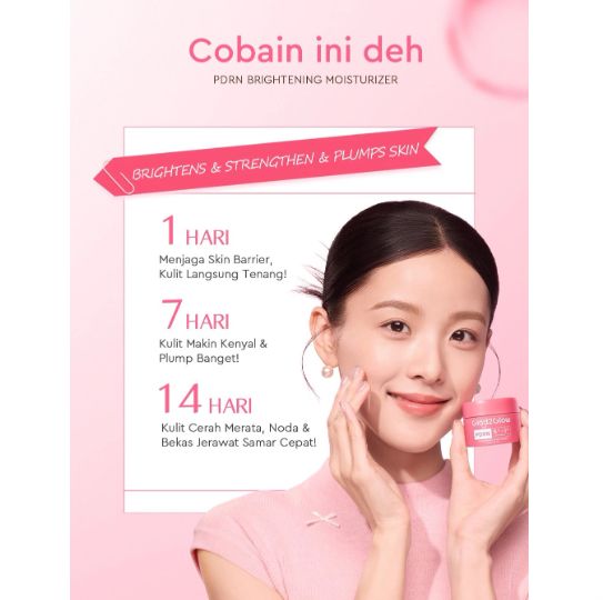 Glad 2 Glow Moisturizer - PDRN 5% Niacinamide 1% TXA Brightening 30gr