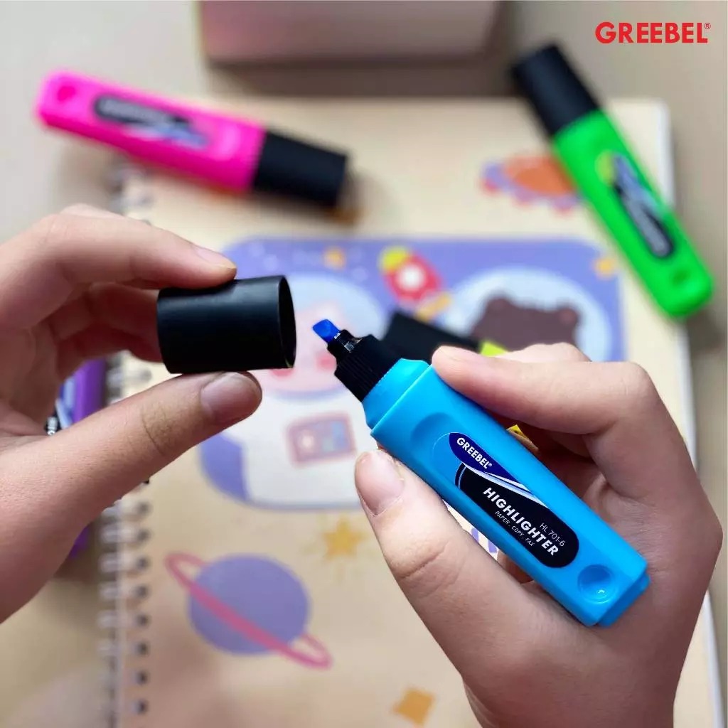 GREEBEL Highlighter Stabilo - YELLOW (HL701-1)