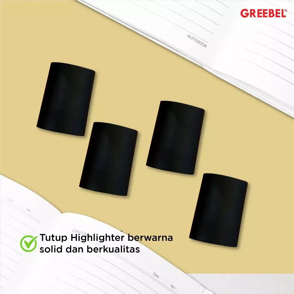 GREEBEL Highlighter Stabilo - GREEN (HL701-2)