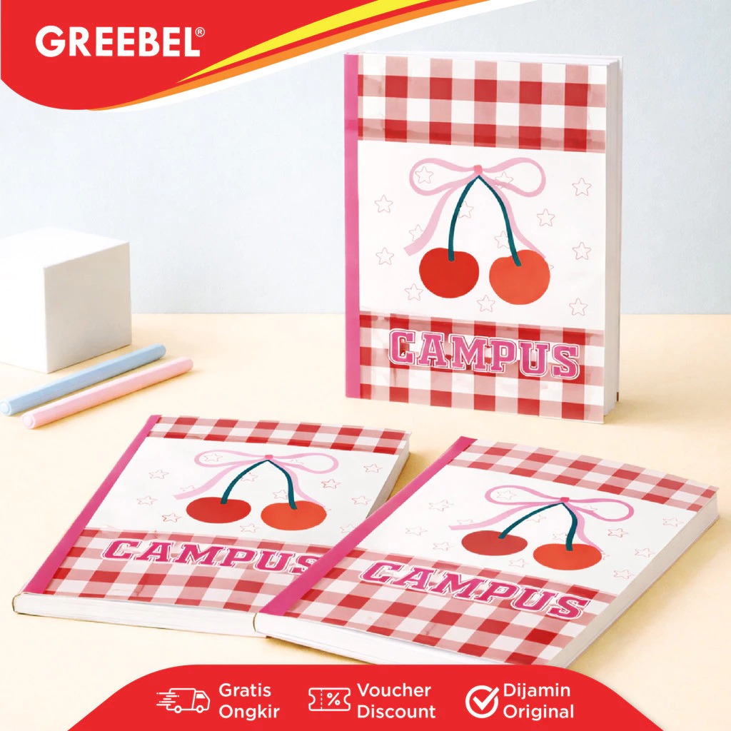 GREEBEL Buku Tulis Campus 50 Lembar (GB50-4) - (B5 250x175mm)