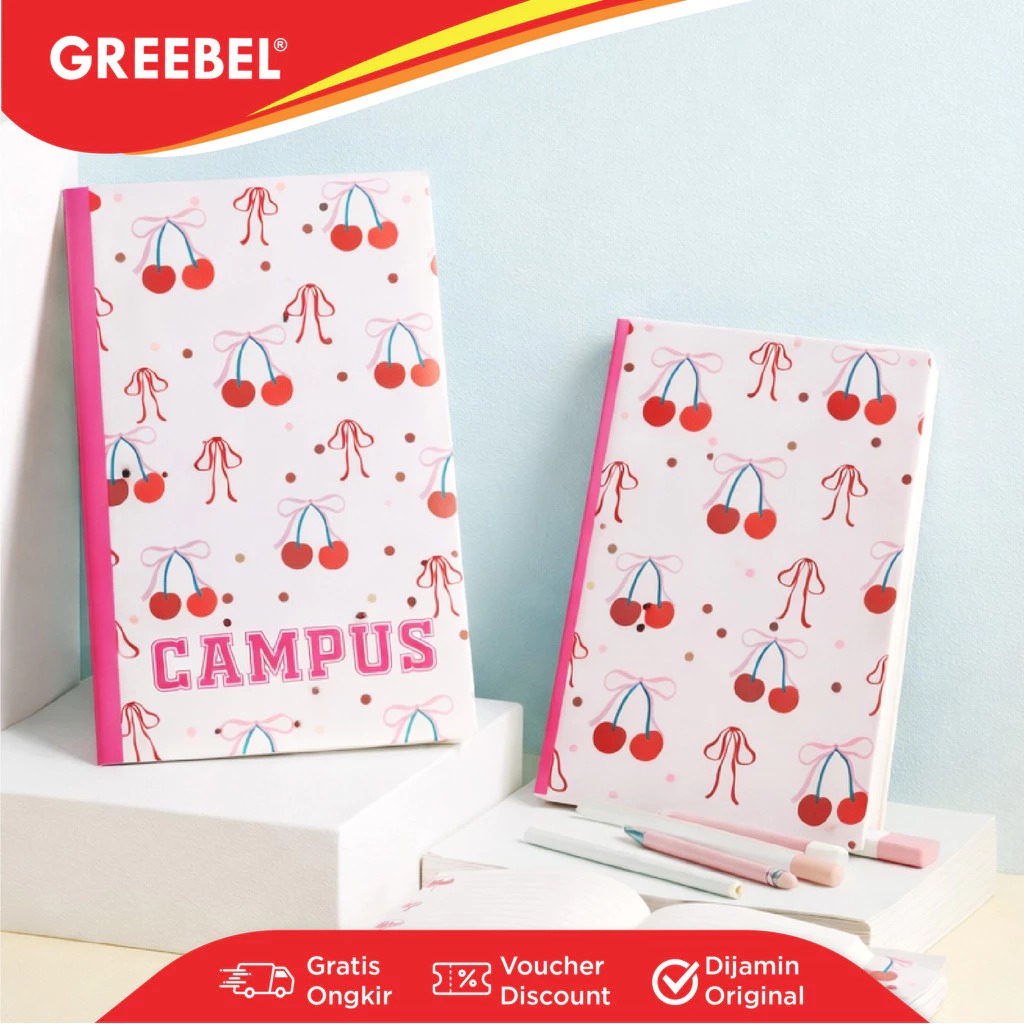 GREEBEL Buku Tulis Campus 50 Lembar (GB50-4) - (B5 250x175mm)