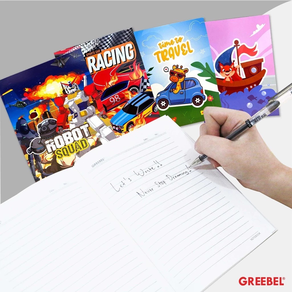 GREEBEL Buku Tulis 38 Lembar (GB38) - (A5 210x160mm)