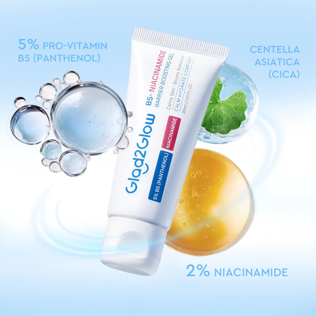 Glad 2 Glow B5-Niacinamide Barrier Boosting Gel 30ml