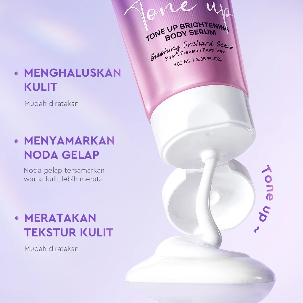 Glad 2 Glow Tone Up Brightening Body Serum 100ml