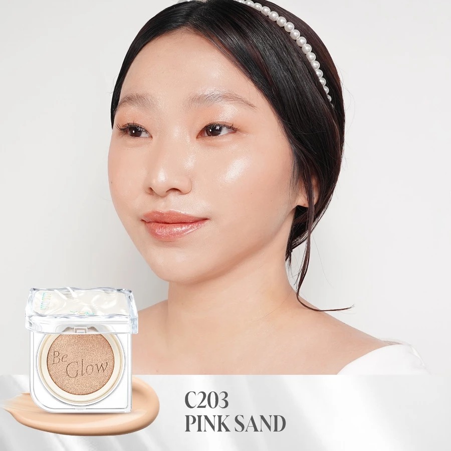 YOU Cloud Touch Glasting Glow Serum Cushion 10gr - C203 Pink Sand (SPF50+ PA++++)