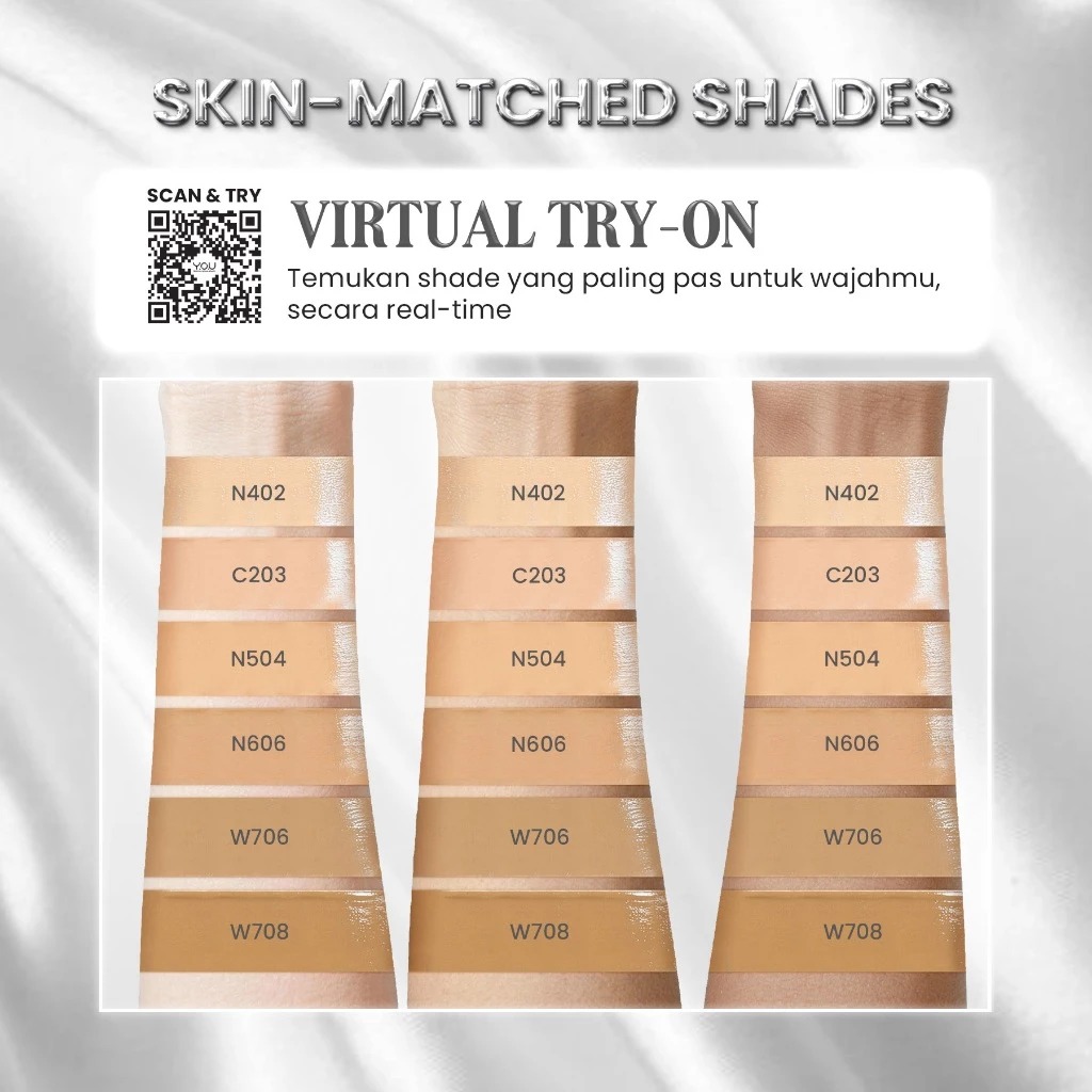 YOU Cloud Touch Glasting Glow Serum Cushion 10gr - N504 Rose Vanilla (SPF50+ PA++++)