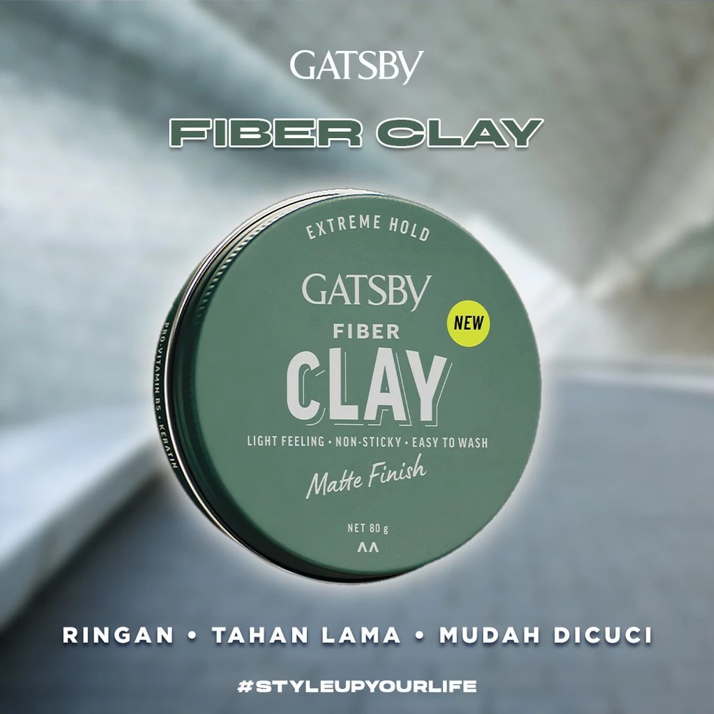Gatsby Hairstyling Fiber 80gr - CLAY