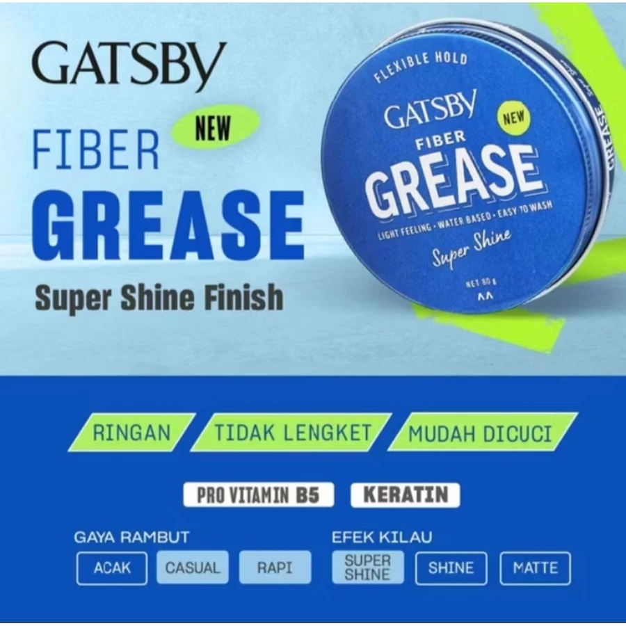 Gatsby Hairstyling Fiber 80gr - GREASE