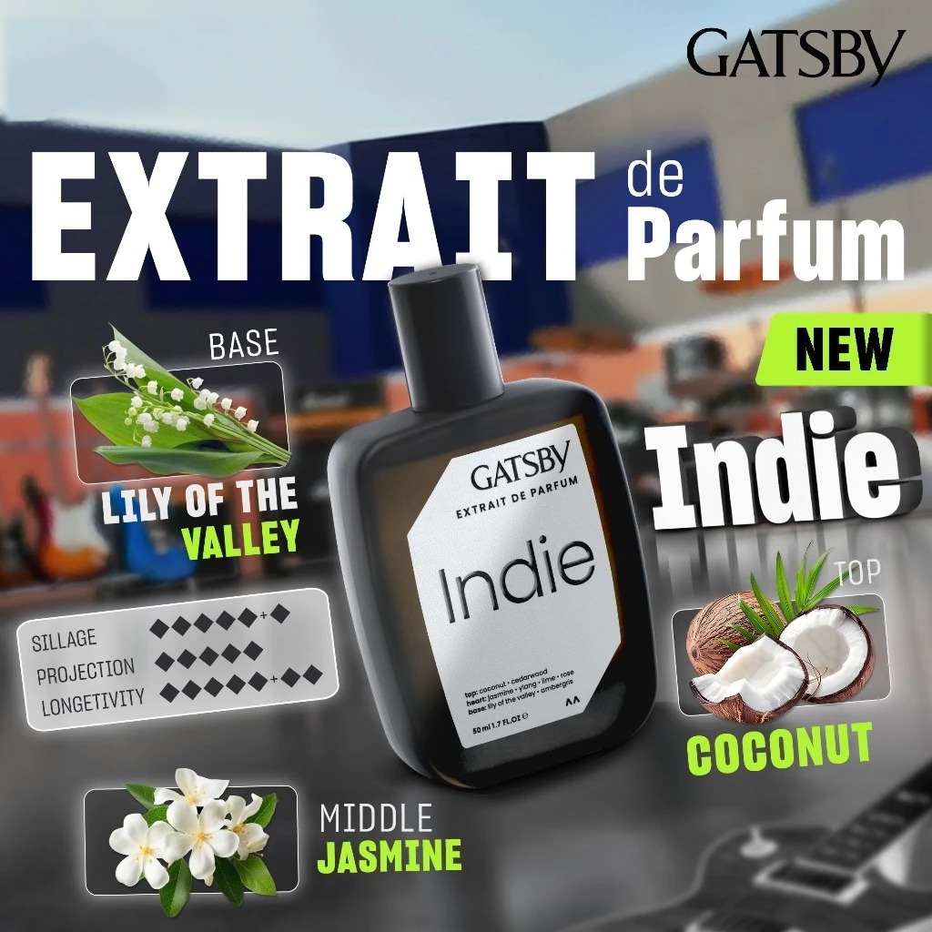 Gatsby Extrait De Parfum 50ml - Indie
