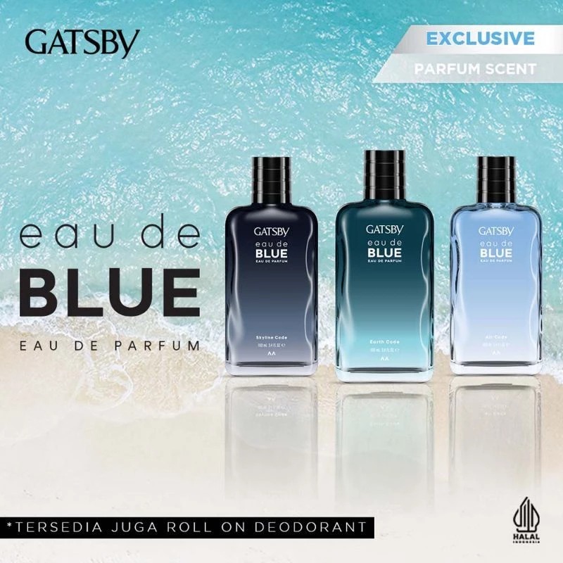 Gatsby Eau De Blue Eau De Parfum 100ml - Earth Code