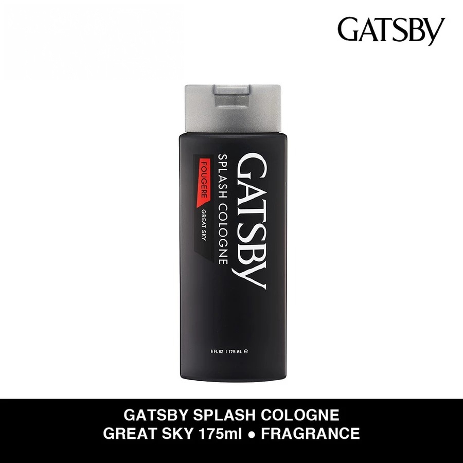 Gatsby Splash Cologne 175ml - Great Sky (Fougere)