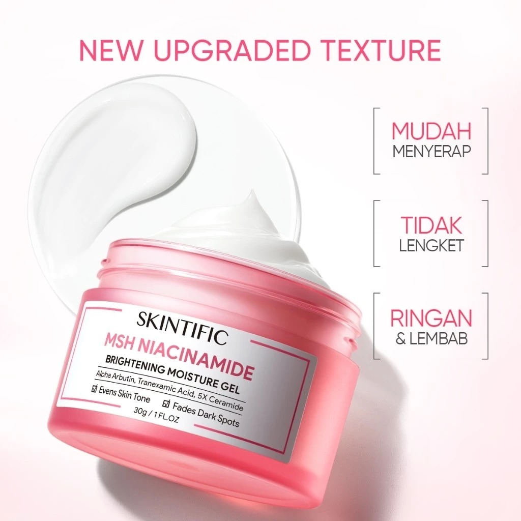 Skintific MSH Niacinamide Brightening Moisture Gel 50gr