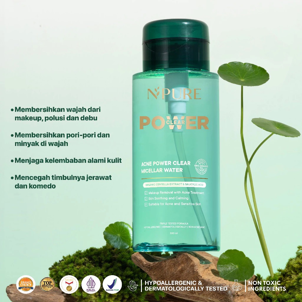 Npure Acne Power Clear Micellar Water 100ml