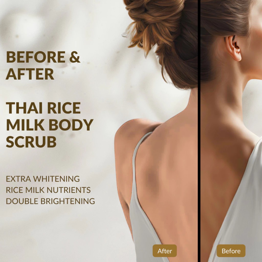 Thai Body Scrub 200gr - Rice Milk