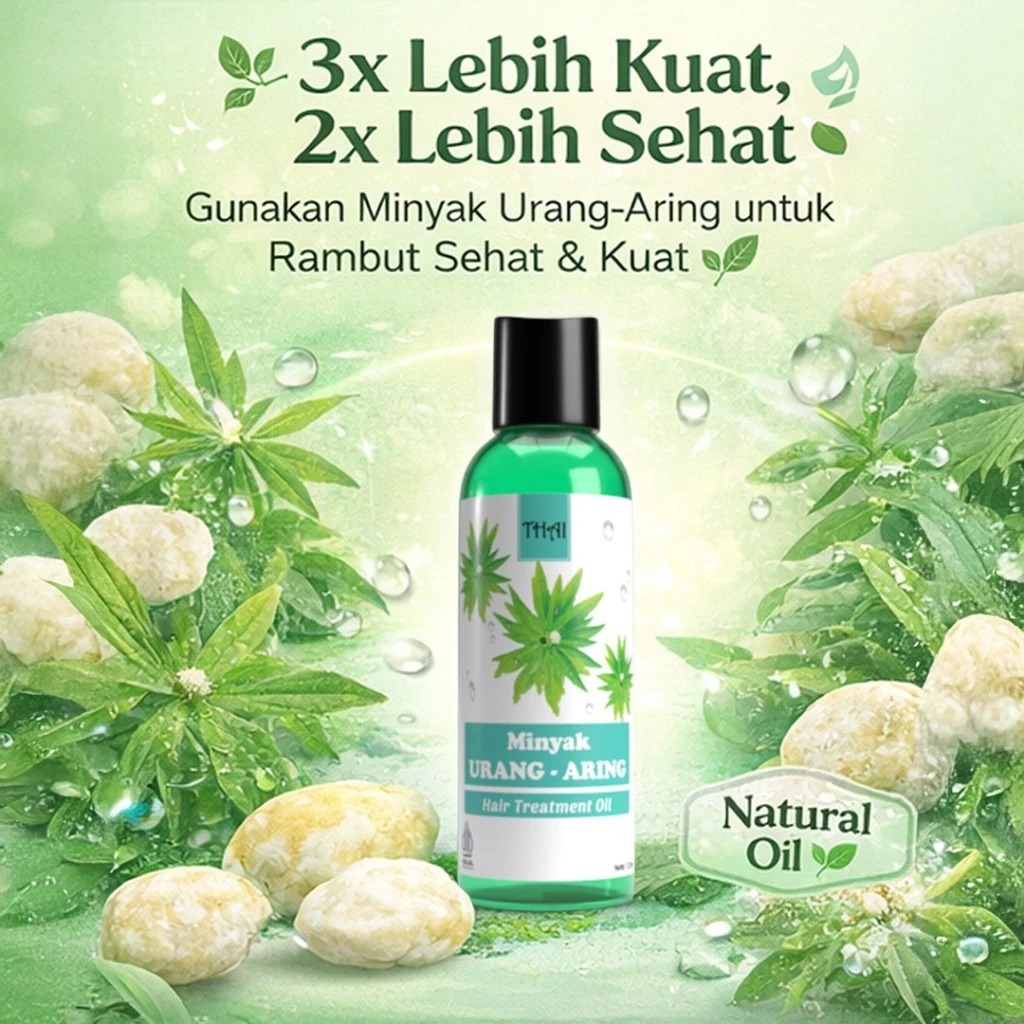 Thai Hair Treatment Oil - Minyak Urang Aring 125ml
