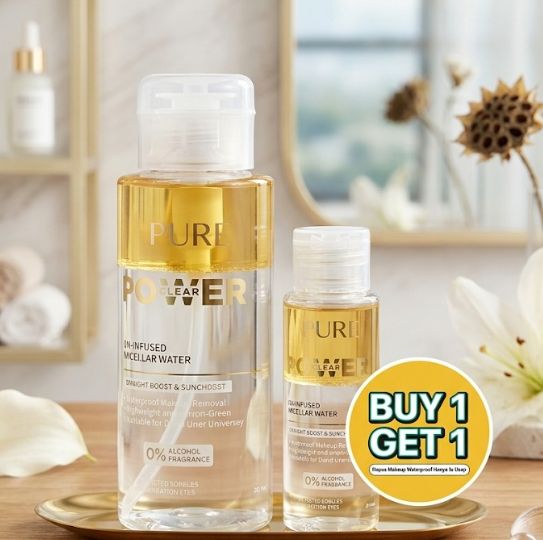 (Buy1 Get1) Npure Power Clear Oil-Infused Micellar Water (300ml + 50ml)