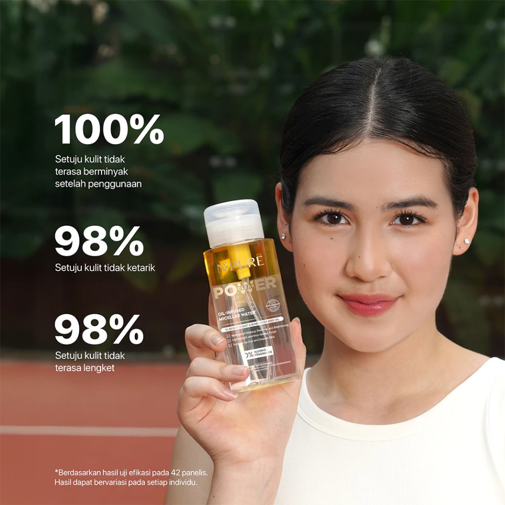 (Buy1 Get1) Npure Power Clear Oil-Infused Micellar Water (300ml + 50ml)