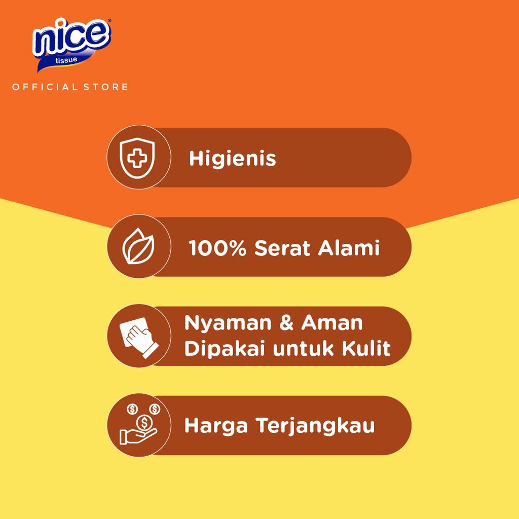 Tissue Nice Facial Kiloan 1000gr (2000+ Helai)