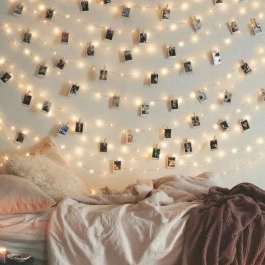 Tumblr Lampu LED (7 Meter 5Watt) - WARM WHITE (Lampu Hias / Natal Warna Warni)