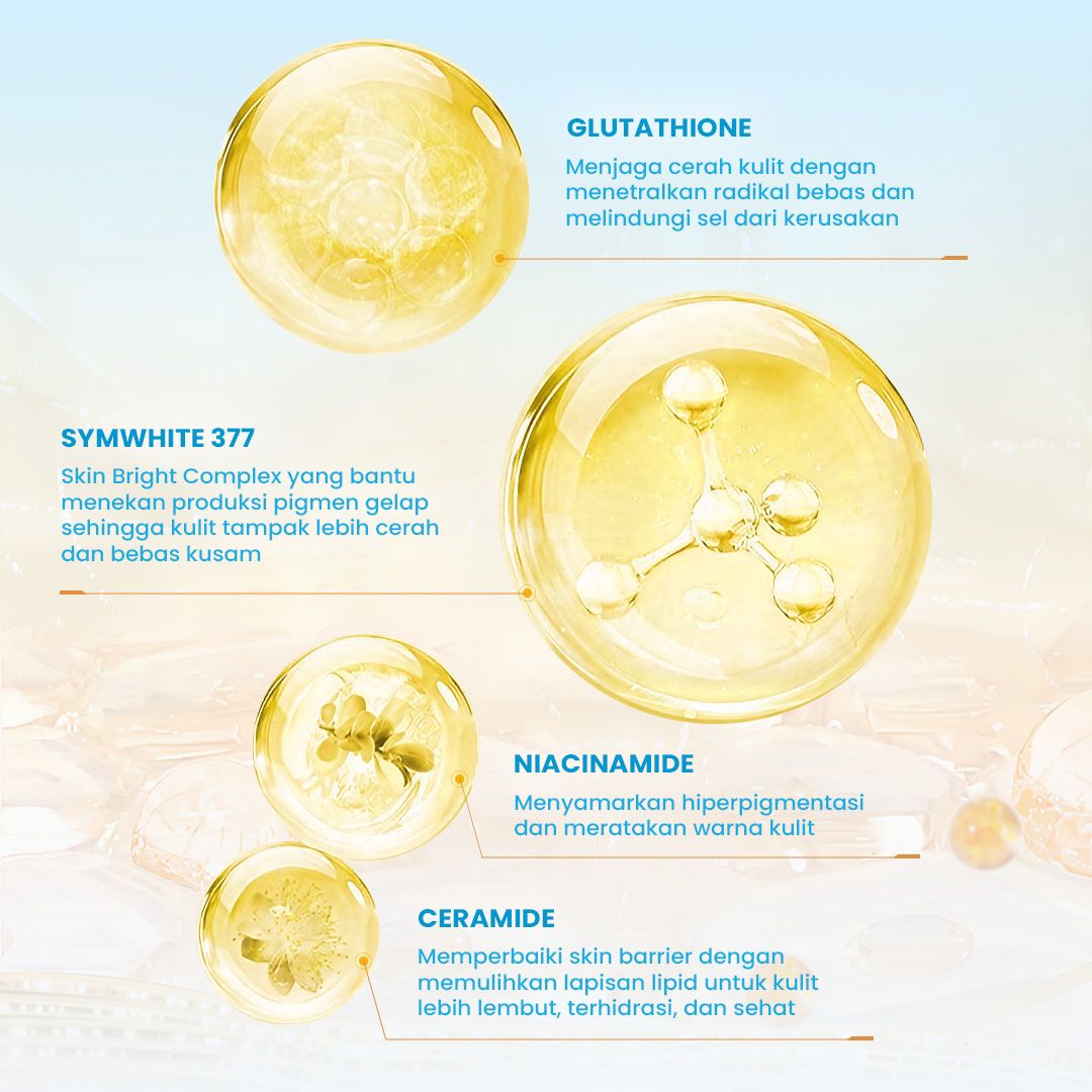 Hanasui Brightening Body Serum Symwhite 377 180ml - Happy Vibes