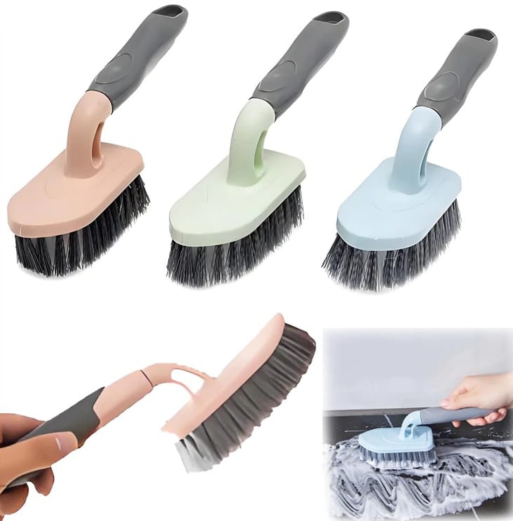 Sikat Pembersih Lantai & Sepatu (Sikat Pembersih Serbaguna) Handle Panjang Ergonomis
