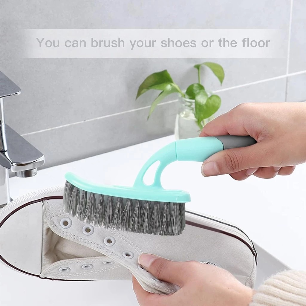 Sikat Pembersih Lantai & Sepatu (Sikat Pembersih Serbaguna) Handle Panjang Ergonomis