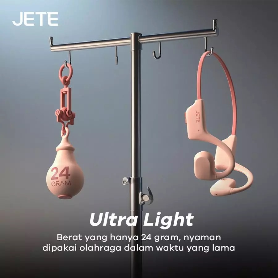 JETE Handsfree Bluetooth OpenTune - Pink