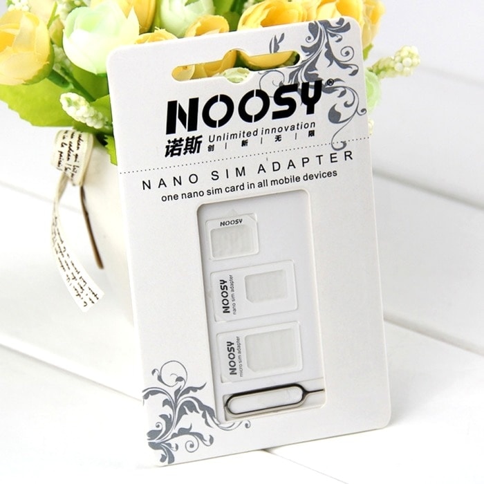 Noosy Adaptor Sim Card - Nano Micro Standart + Eject Tray