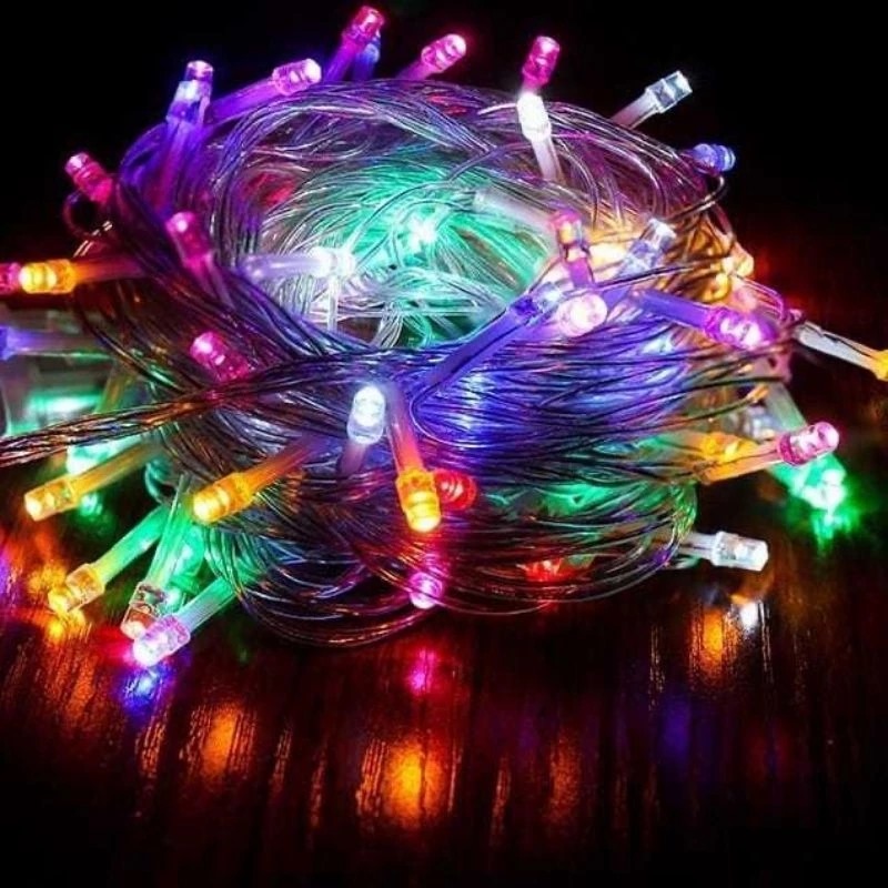 Tumblr Lampu LED (7 Meter 5Watt) - RAINBOW (Lampu Hias / Natal Warna Warni)