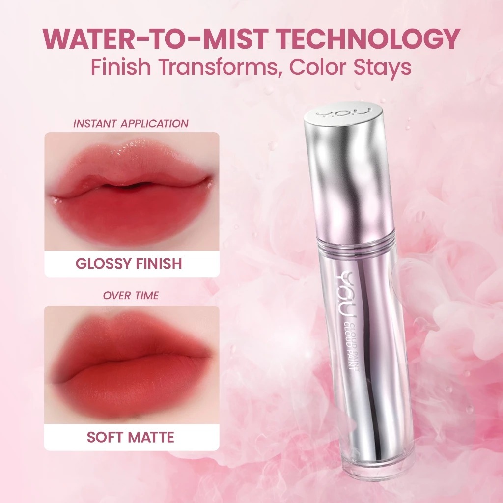 YOU Cloud Paint Airy Fixing Lip Tint 3gr - R199 Airy Kiss