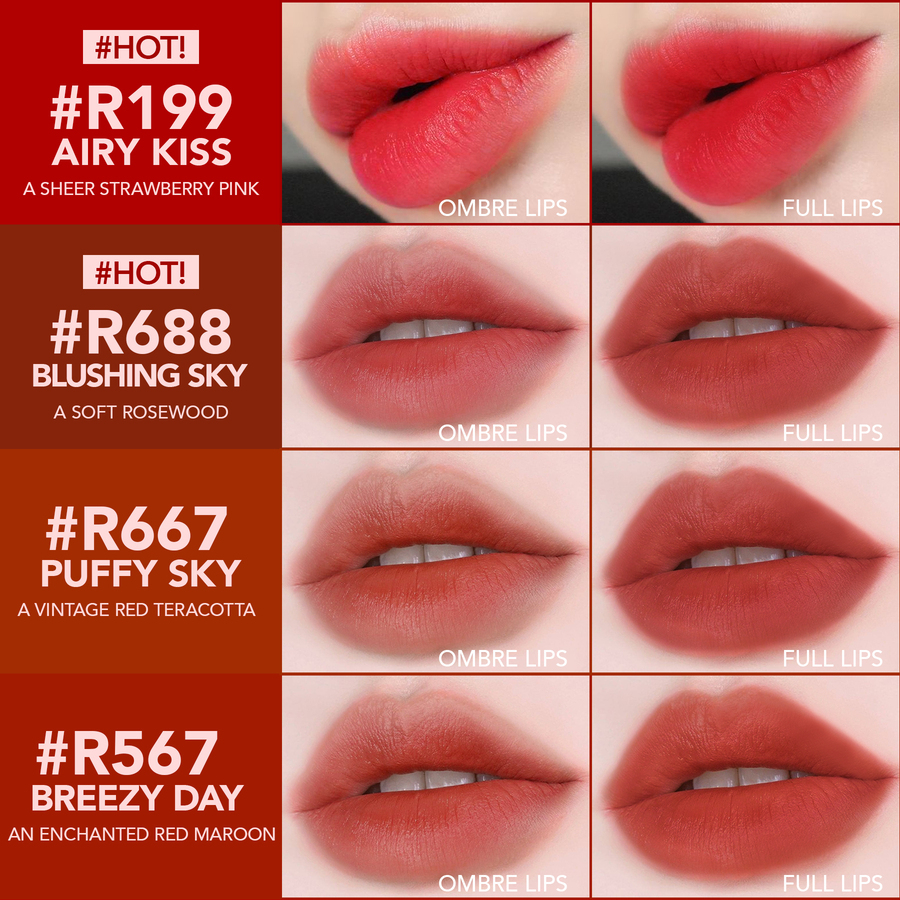YOU Cloud Paint Airy Fixing Lip Tint 3gr - R646 Rose Bloom