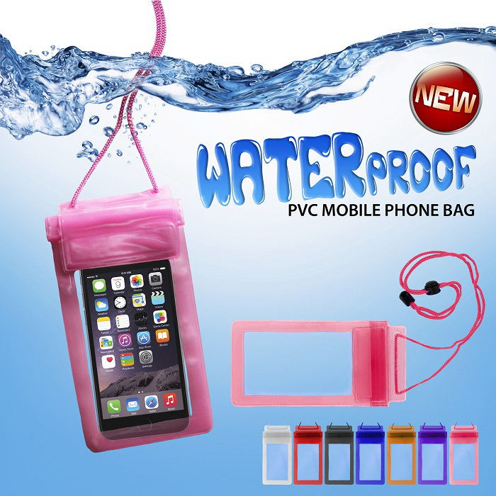 Sarung Waterproof HP Medium 3 Klip Anti Air