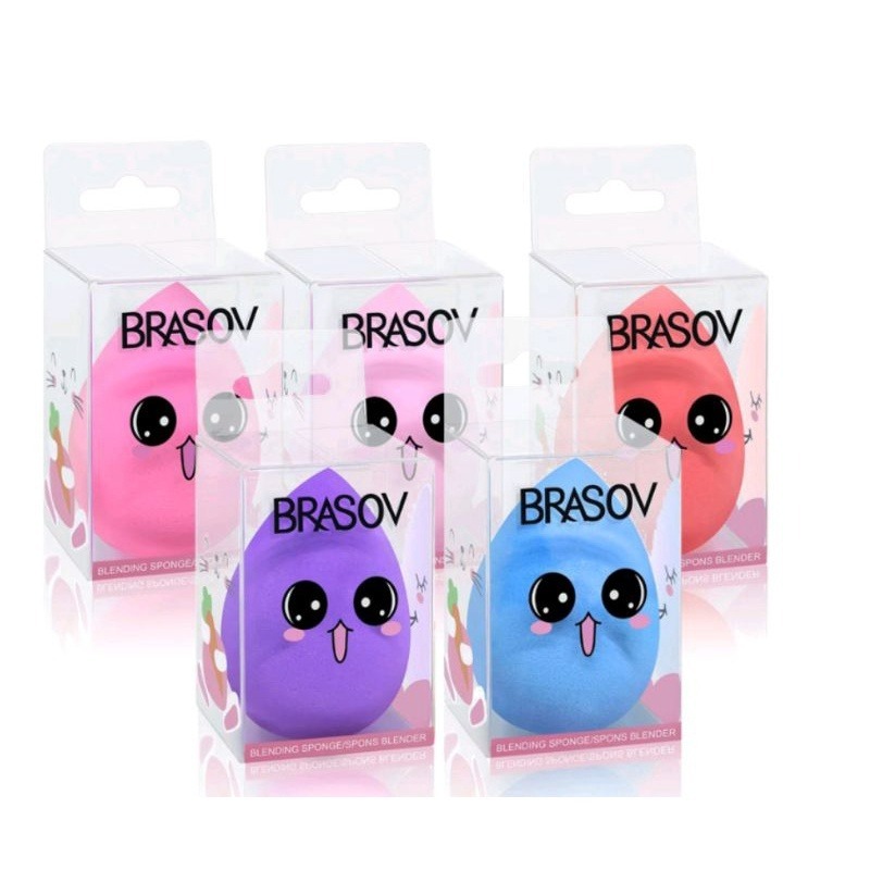 Brasov Spons Beauty Blender (Blending Sponge) - Tear Drop (Telur)