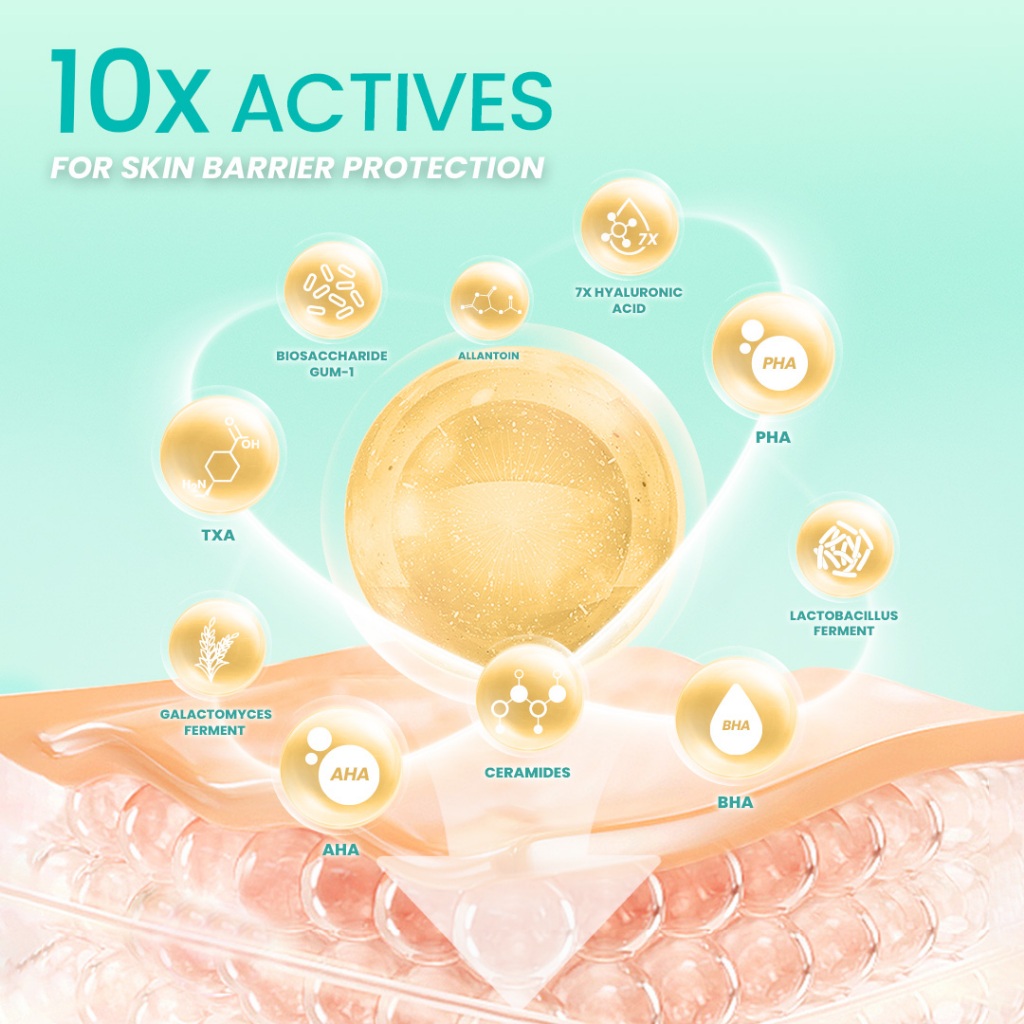 Hanasui Ceramide Probiotics Clear Pad 30s