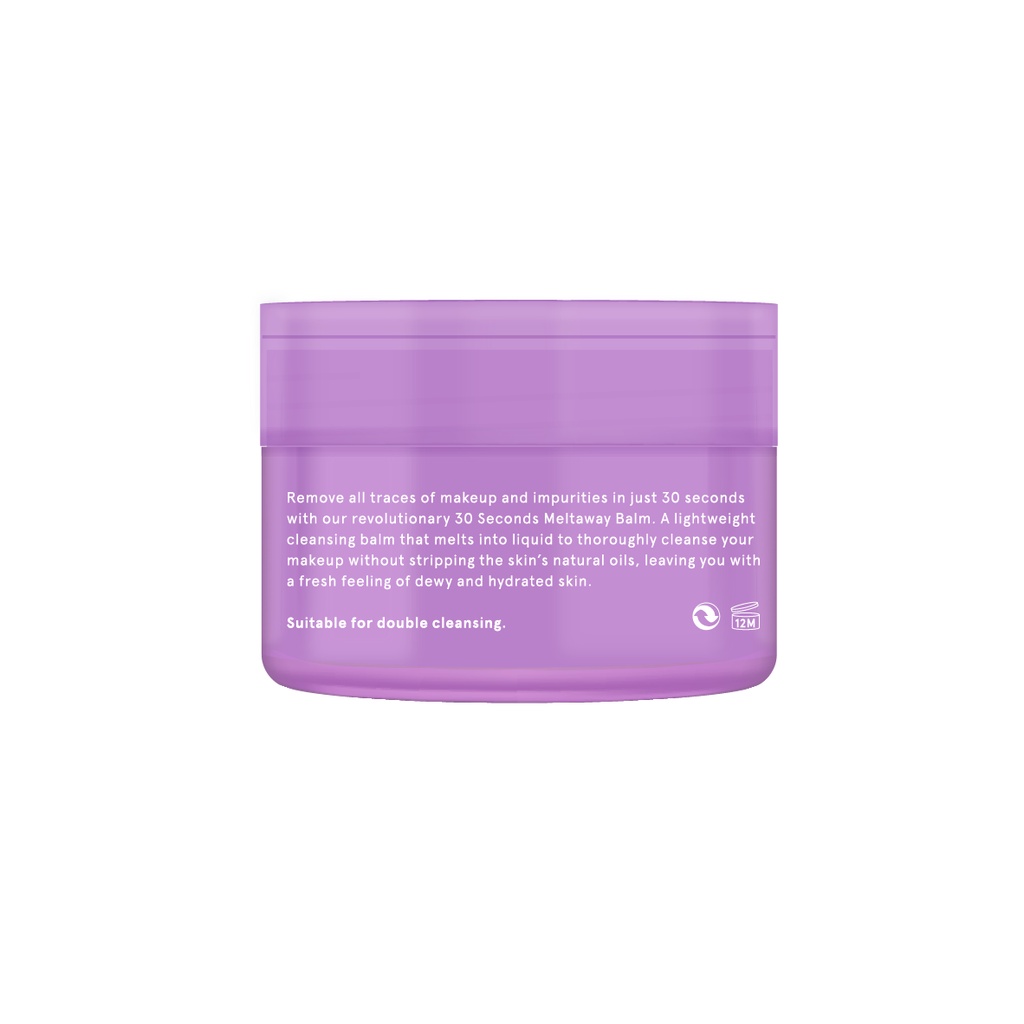 Dear Me Beauty Meltaway 30s Cleansing Balm 100gr - Blueberry