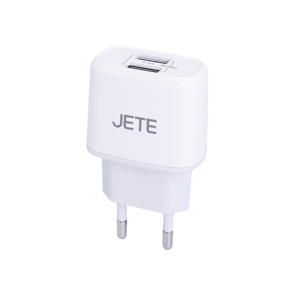 JETE Charger C81 Pike 2USB 2.4A + Kabel Micro USB