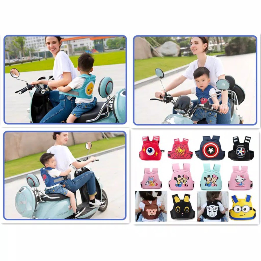 Sabuk Pengaman Motor Anak - Sabuk Boncengan Anak