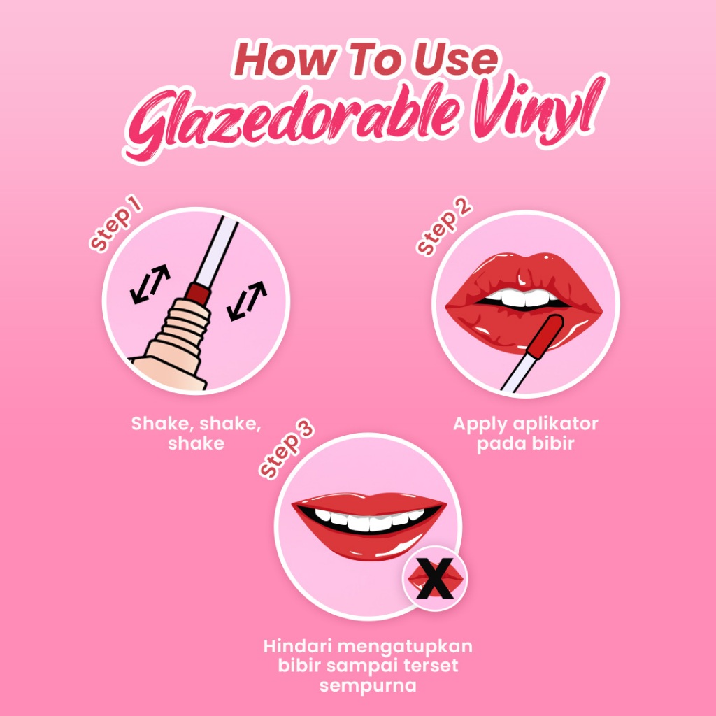 Hanasui Glazedorable Vinyl Stain 4gr - 03 Thank You