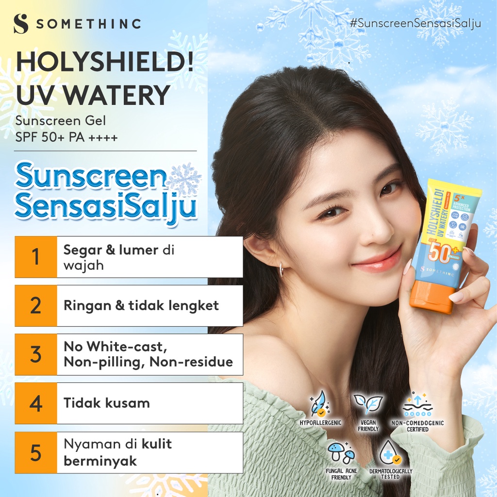 Somethinc Holyshield! UV Watery Sunscreen Gel SPF50+ PA+++ 50gr